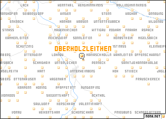 map of Oberholzleithen