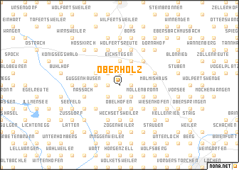 map of Oberholz