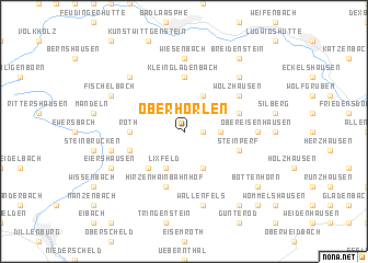 map of Oberhörlen