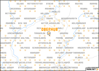 map of Oberhub