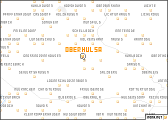 map of Oberhülsa