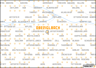 map of Oberiglbach