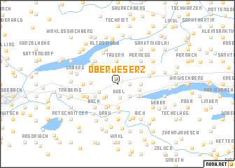 map of Oberjeserz