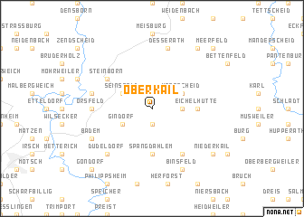 map of Oberkail