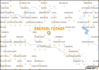 map of Oberkaltenhof