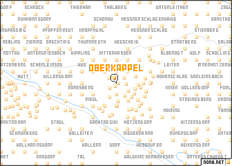 map of Oberkappel