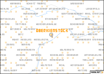 map of Oberkienstock