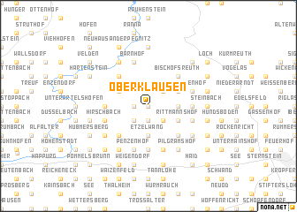 map of Oberklausen