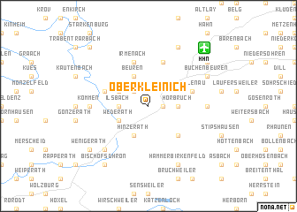 map of Oberkleinich