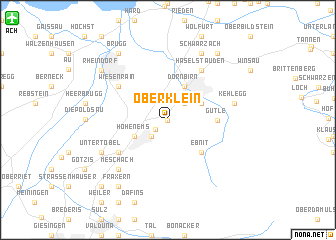 map of Oberklein