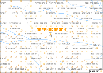 map of Oberkornbach