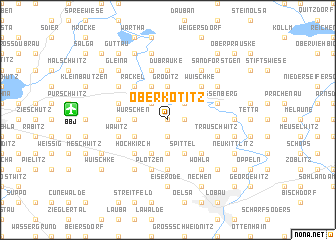 map of Ober Kotitz