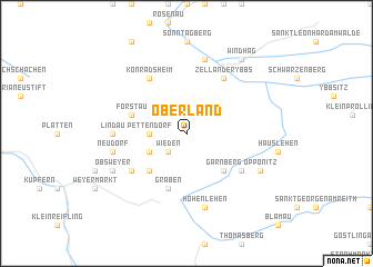 map of Oberland