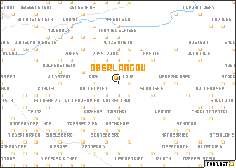 map of Oberlangau