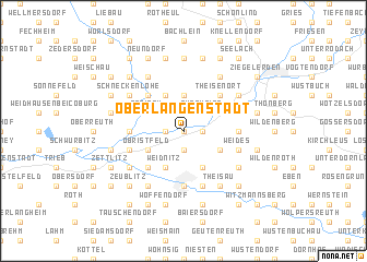 map of Oberlangenstadt