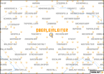 map of Oberleinleiter