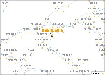 map of Oberleins