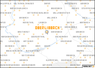 map of Oberlibbach