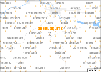 map of Oberloquitz