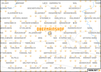 map of Obermainshof