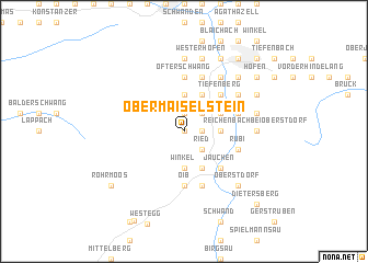 map of Obermaiselstein