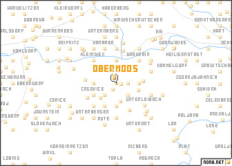 map of Obermoos