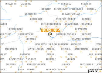 map of Ober-Moos