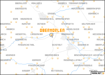 map of Ober-Mörlen