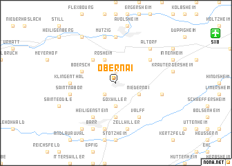 map of Obernai