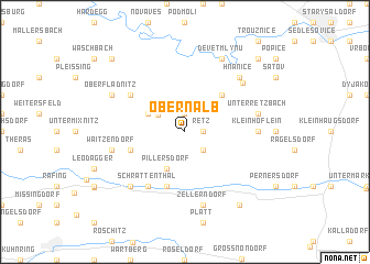 map of Obernalb