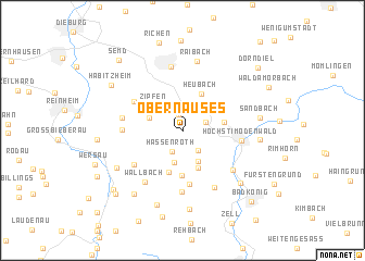 map of Ober-Nauses