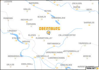 map of Obernburg