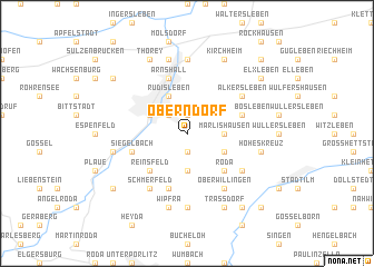 map of Oberndorf