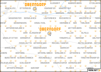 map of Oberndorf