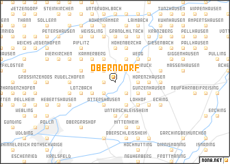 map of Oberndorf