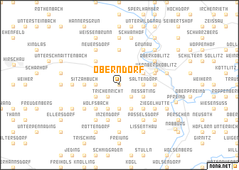 map of Oberndorf