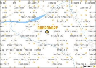 map of Oberndorf