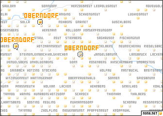 map of Oberndorf