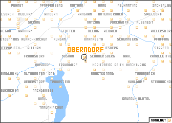 map of Oberndorf