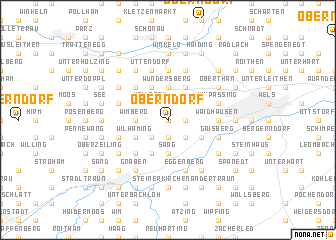 map of Oberndorf