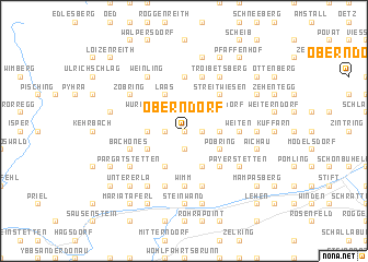 map of Oberndorf