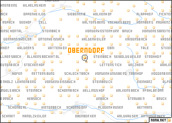 map of Oberndorf