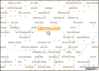 map of Oberneuhof