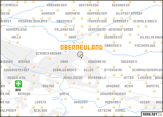 map of Oberneuland