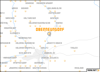 map of Oberneundorf