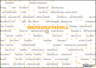 map of Oberneureutherwald