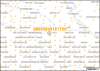 map of Oberneustetten