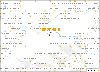 map of Obernhain