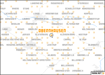 map of Obernhausen