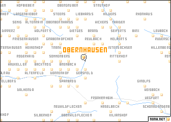 map of Obernhausen